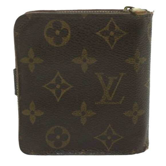 LOUIS VUITTON Monogram Compact Zip Wallet M61667 LV Auth 63160 - Picture 3 of 15